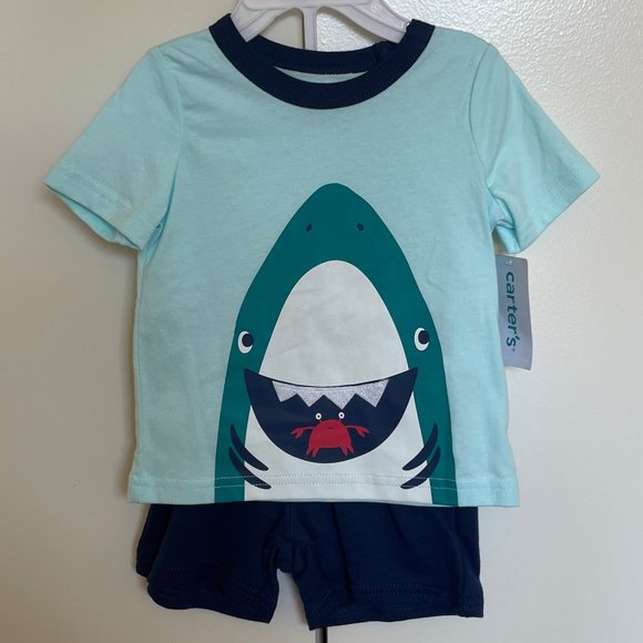 Carter's Other - NWT! 🦈 2-Piece Shark Set